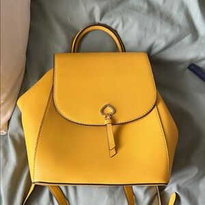 Kate Spade Mustard Yellow Backpack
